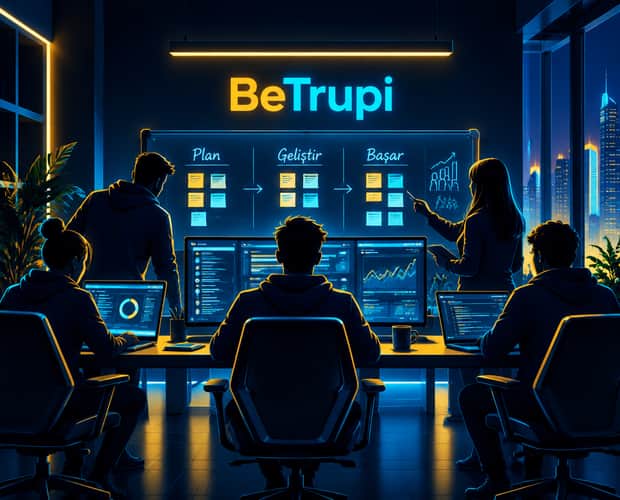 BeTrupi Ekibi'nin çalışma düzenini temsil eden görsel