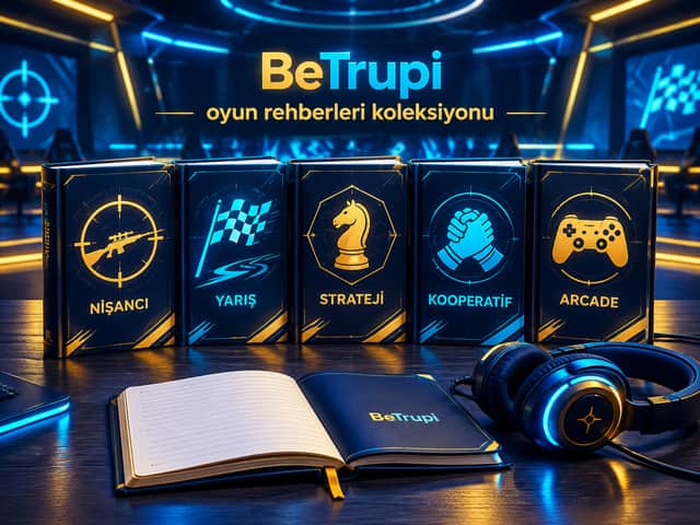 BeTrupi oyun türlerini temsil eden rehber koleksiyonu görseli